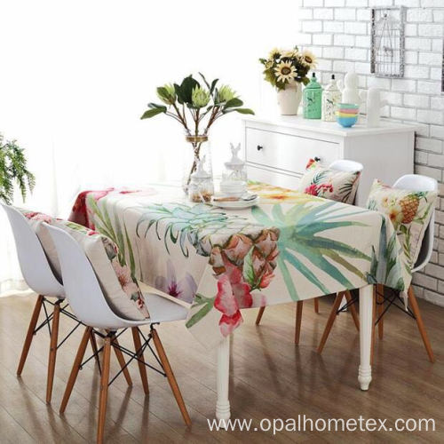 Printed Tablecloth For Home Textiles